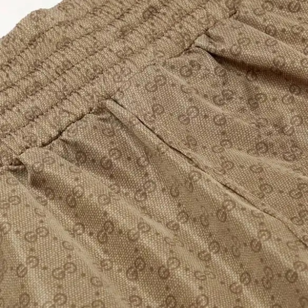 GUCCI
Slim-Fit Mid-Length Logo-Print Striped Swim Shorts - Picture 5 of 11